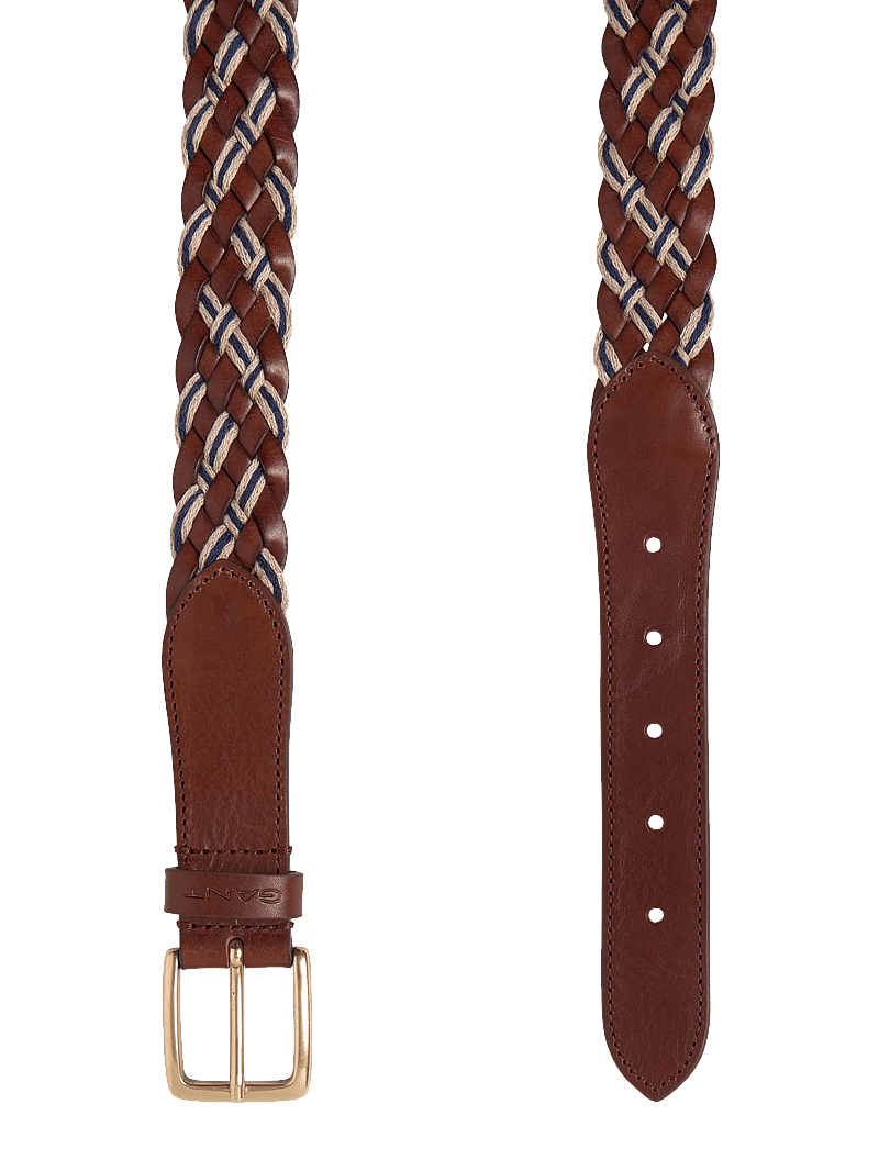 GANT - MULTICOLOR BRAID BELT - punutud vööd - classic blue - 1