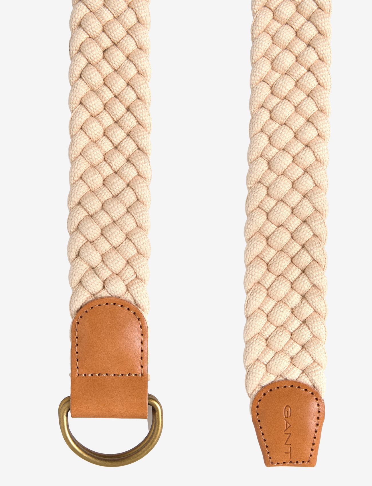Gant - GANT CHINO BELT - geflochten gürtel - creamed white - 1