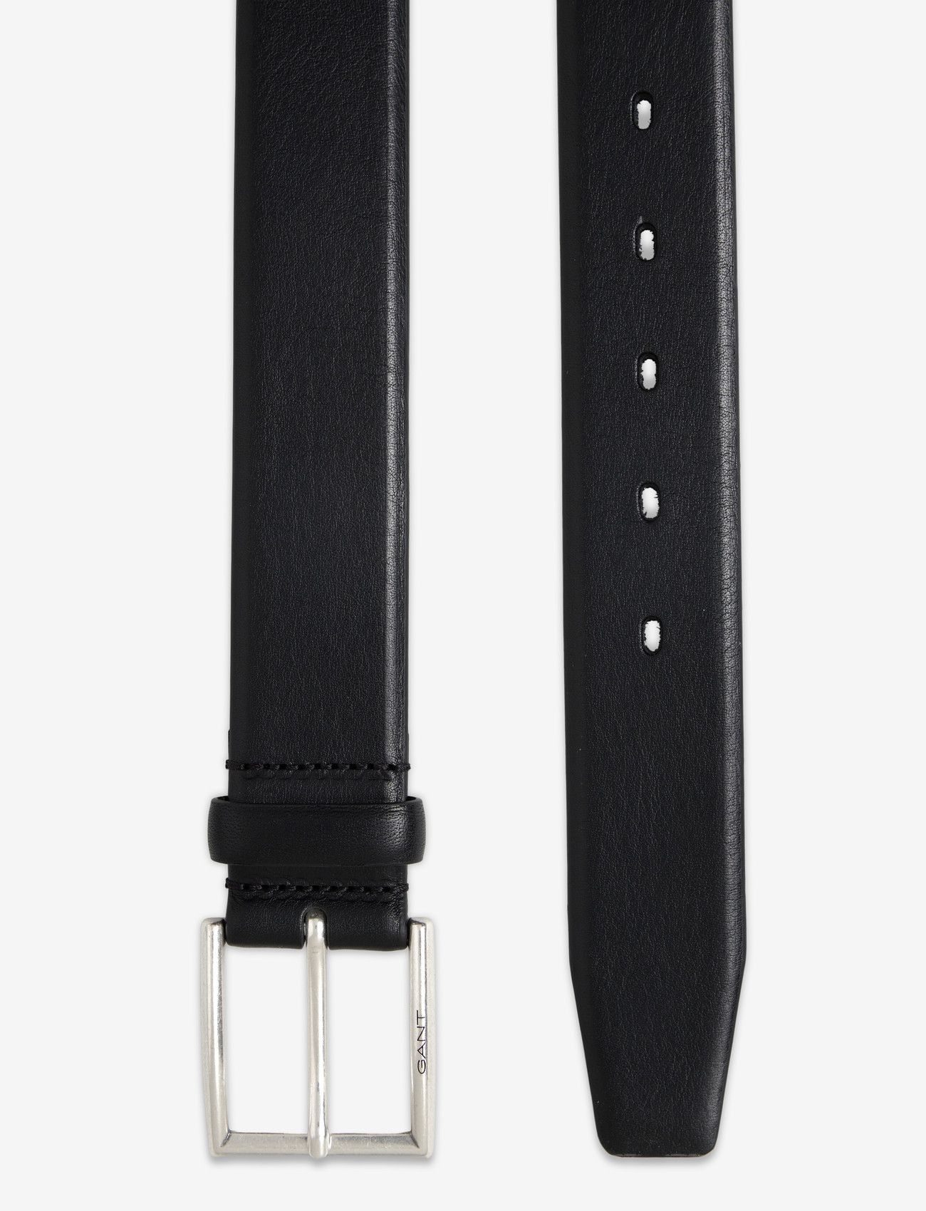 GANT - CLASSIC LEATHER BELT - classic belts - black - 1