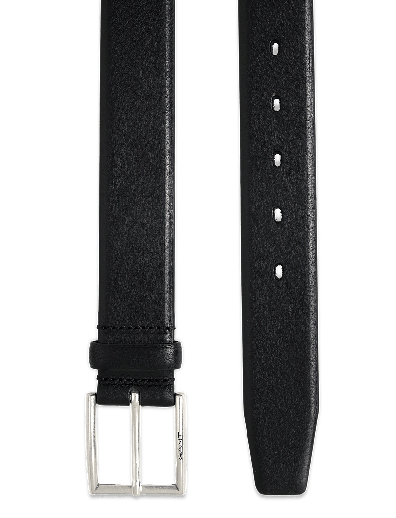 GANT - CLASSIC LEATHER BELT - classic belts - black - 1
