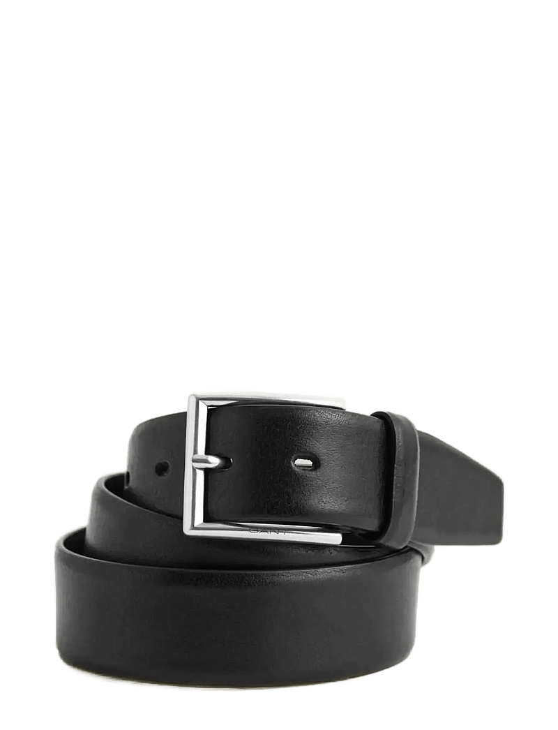 GANT - CLASSIC LEATHER BELT - classic belts - black - 2