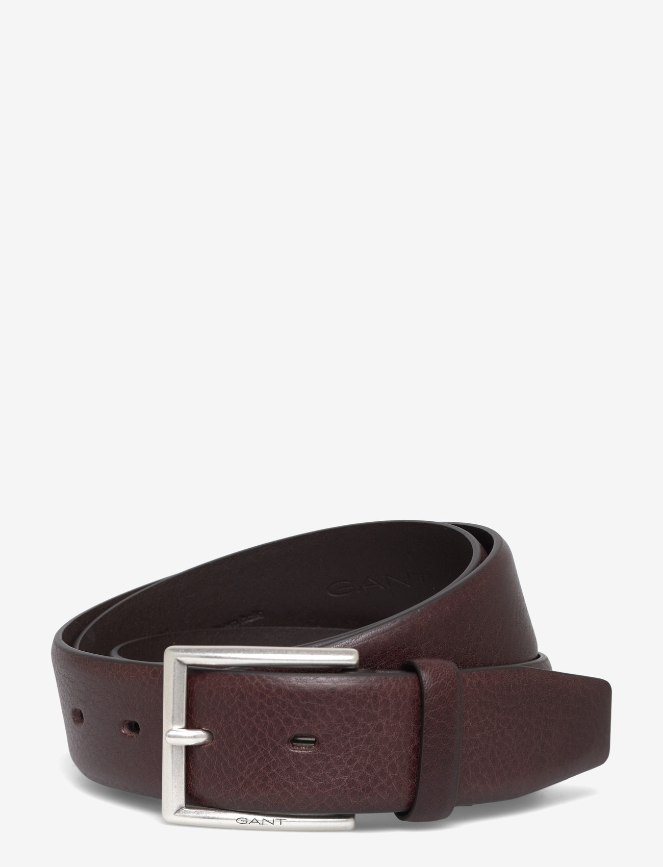 GANT - CLASSIC LEATHER BELT - klassiska skärp - rich brown - 0