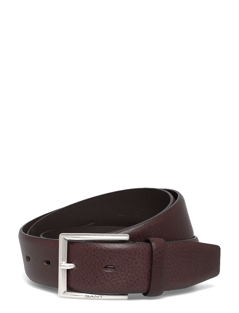 GANT - CLASSIC LEATHER BELT - klassiska skärp - rich brown - 0