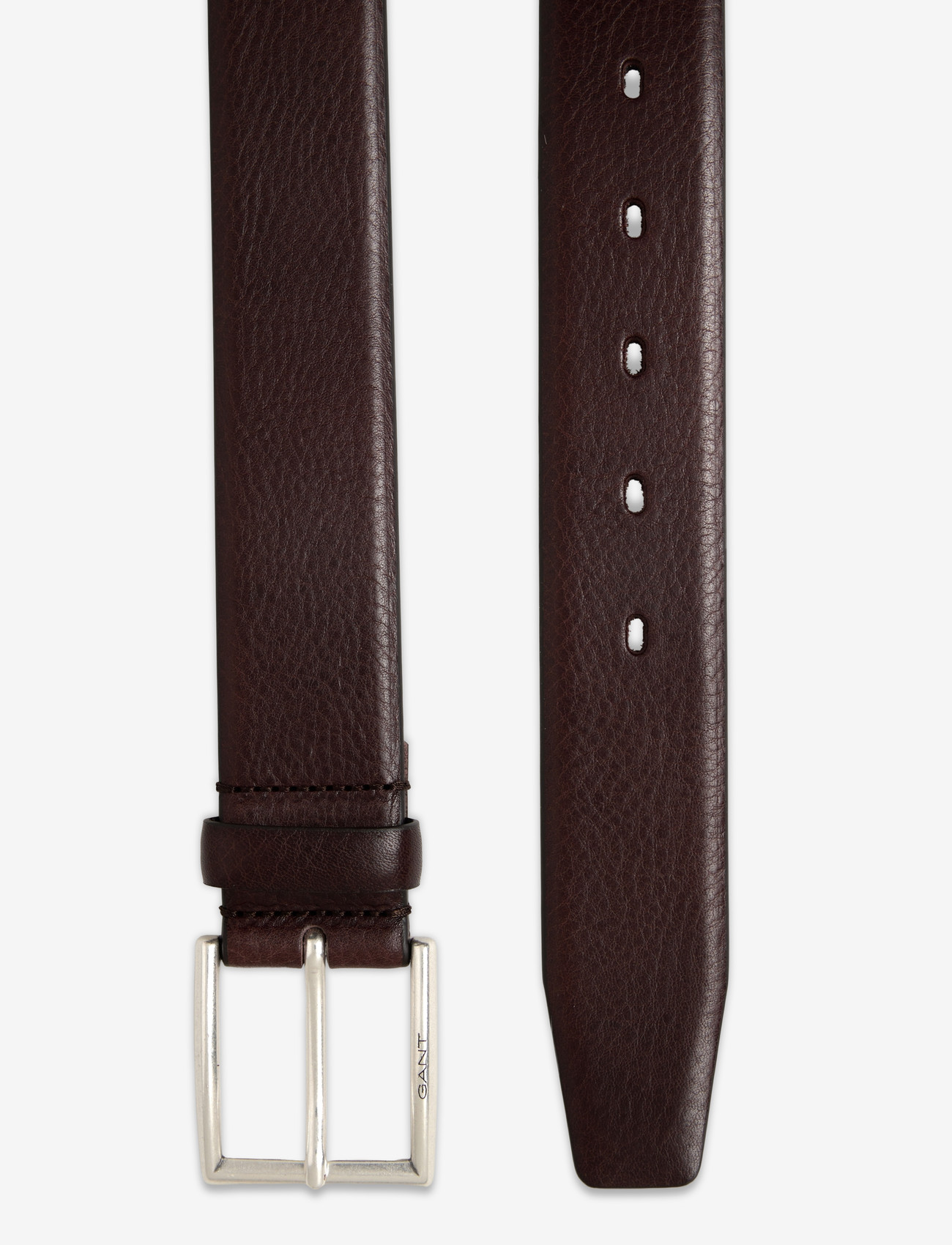 GANT - CLASSIC LEATHER BELT - klassiska skärp - rich brown - 1