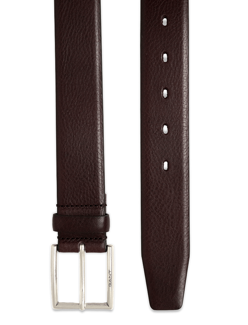 GANT - CLASSIC LEATHER BELT - klassiska skärp - rich brown - 1