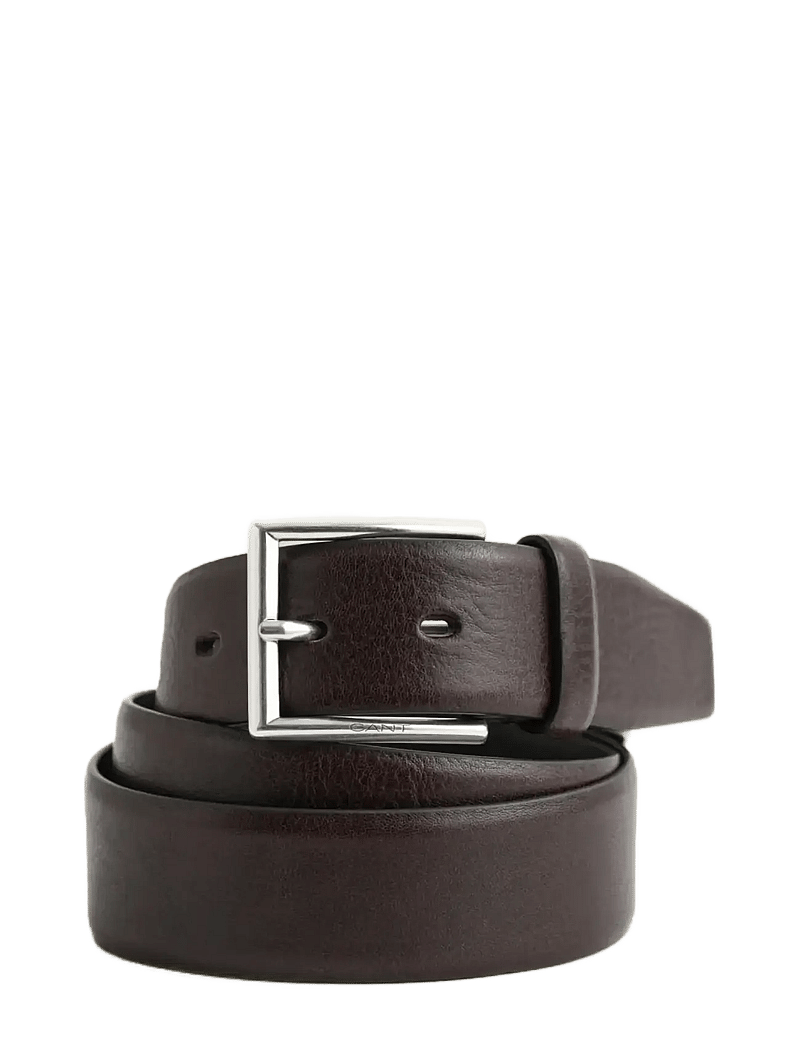 GANT - CLASSIC LEATHER BELT - klassiska skärp - rich brown - 2