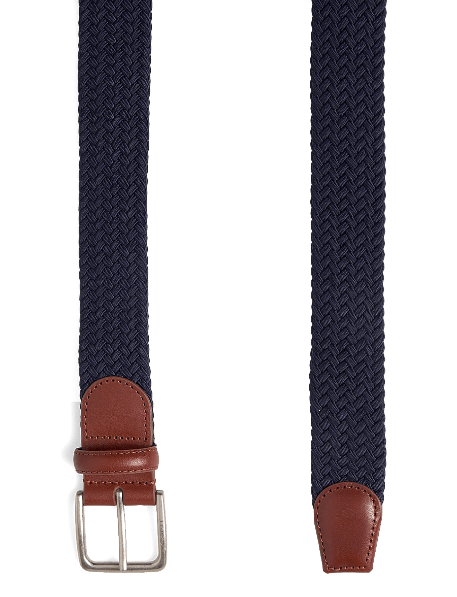 Gant - Braided Elastic Belt - geflochtene gürtel - classic blue - 1