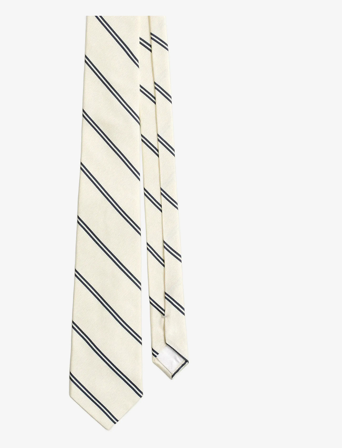 Gant - STRIPED TIE - slips - cream - 0