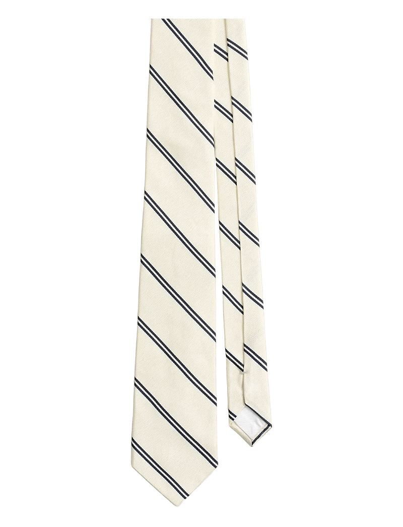 Gant - STRIPED TIE - slips - cream - 0