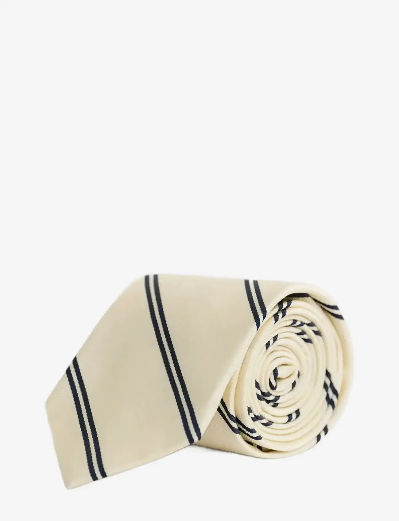 Gant - STRIPED TIE - slips - cream - 1