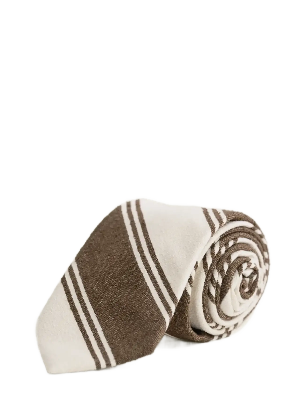 Gant - RAW SILK TIE - krawatten - cream - 1