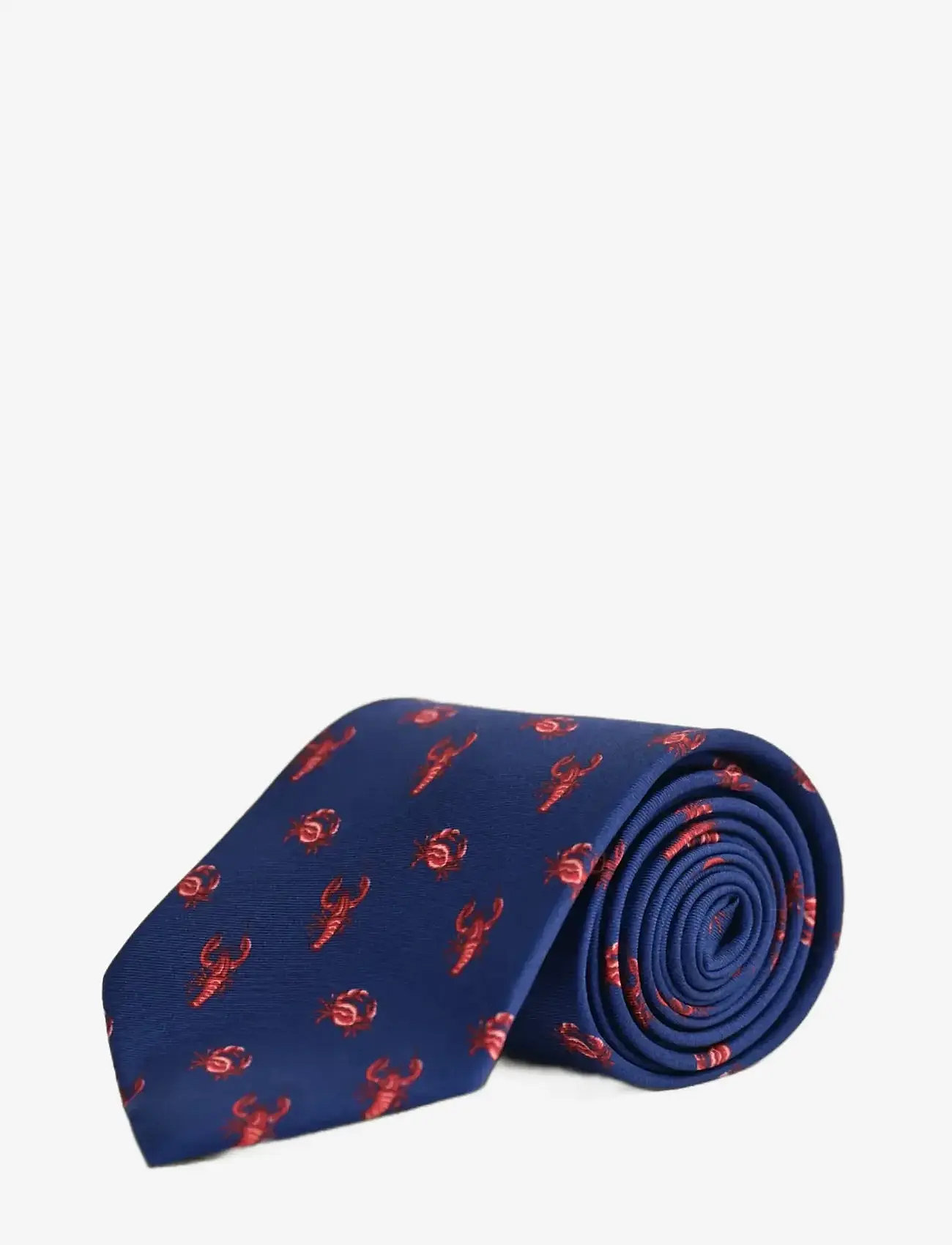 Gant - CRAB TIE - krawatten - rich navy - 1
