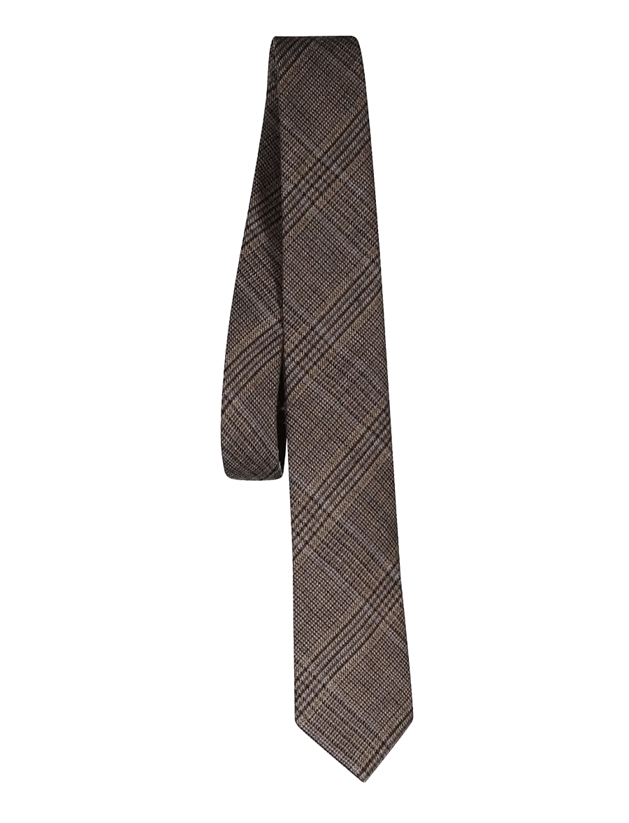 Gant - GLENCHECK TIE - kaklasaites - light taupe - 0