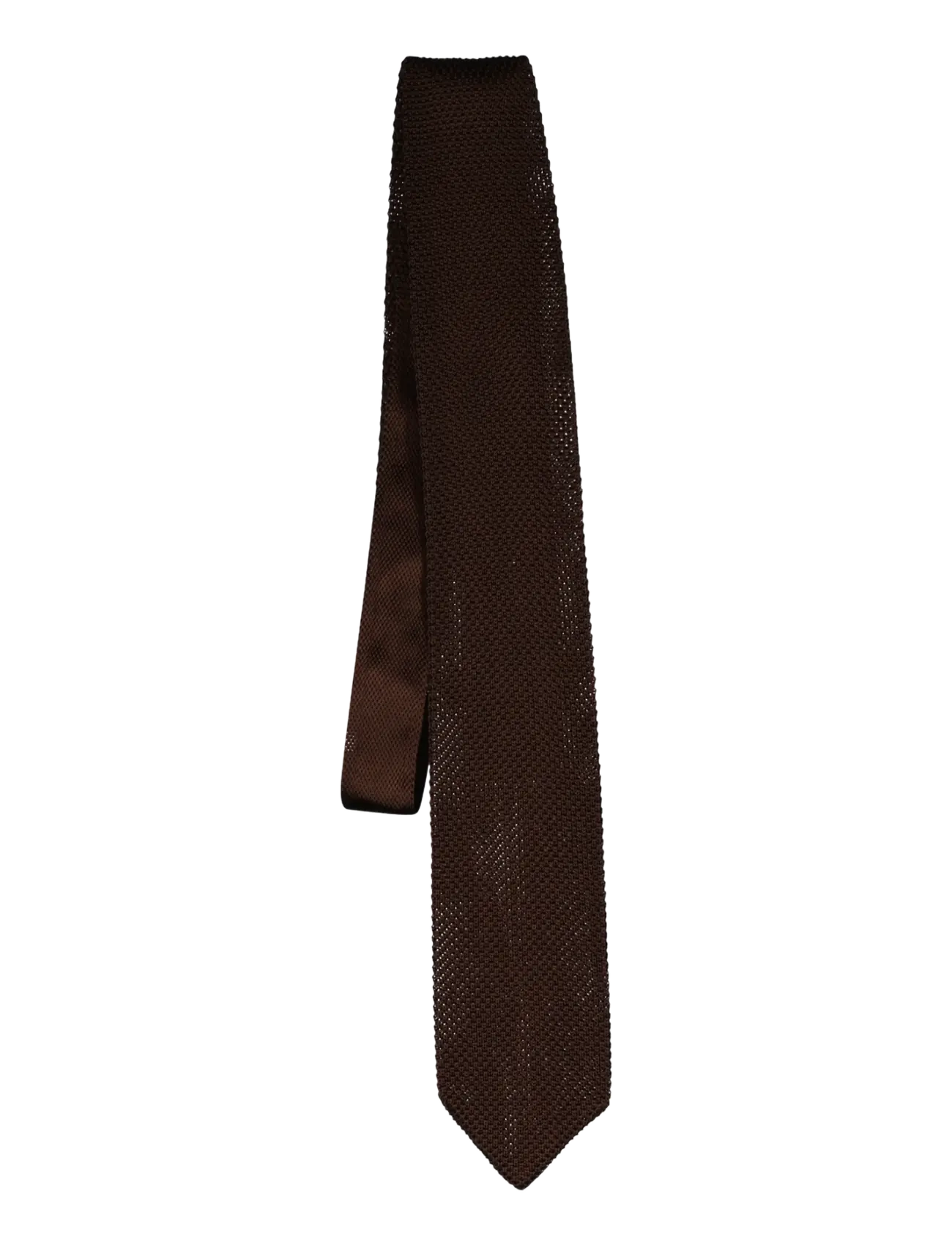 Gant Knitted Tie - Osta olukorra järgi - SHADOW BROWN / brown