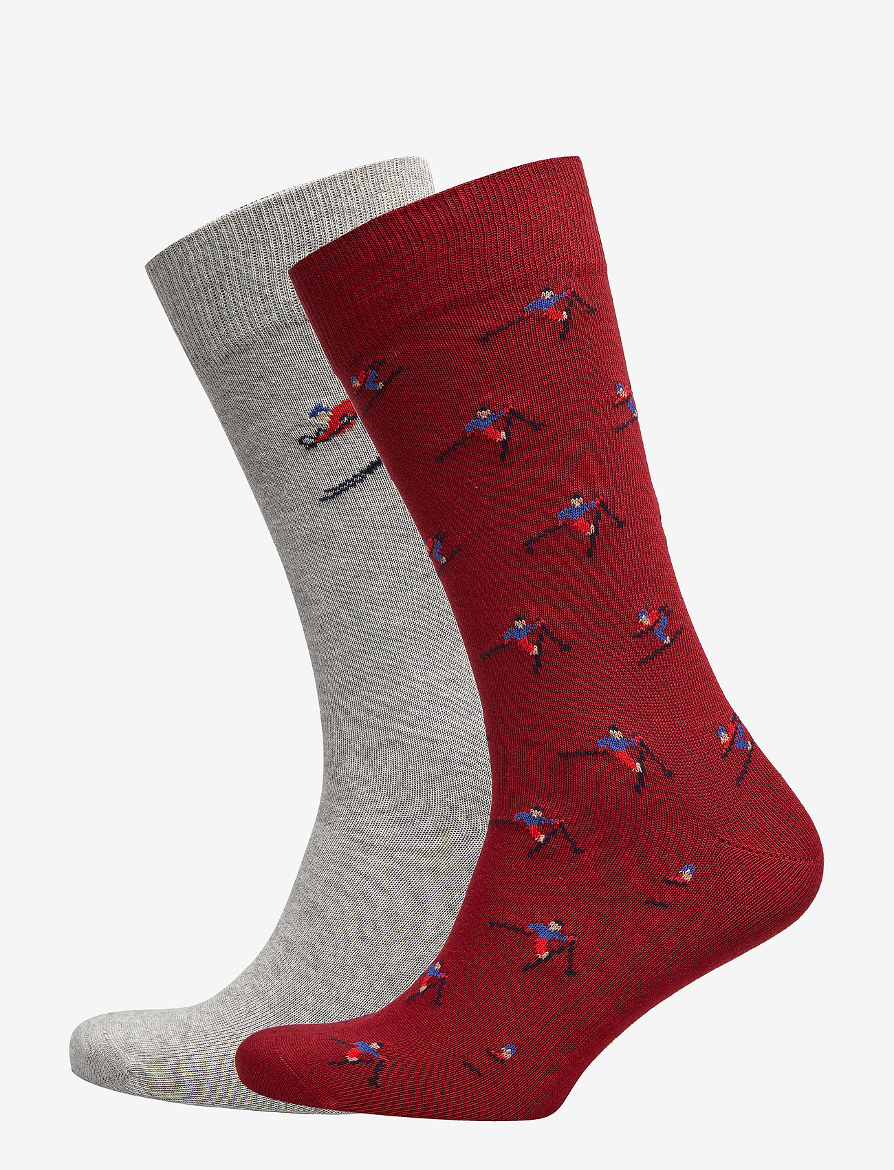GANT - O1. 2-PACK APRES SKI GIFT BOX - mahogny red - 0