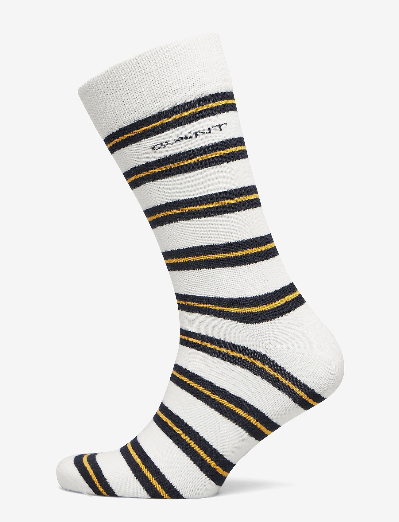 GANT - D1. COLLEGIATE STRIPE SOCKS - eggshell - 0