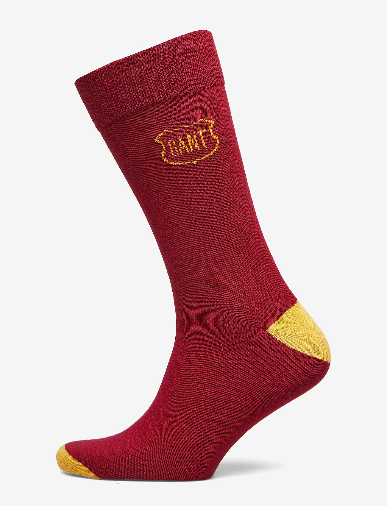 GANT - D1. GANT INTARSIA SOCKS - mahogny red - 0