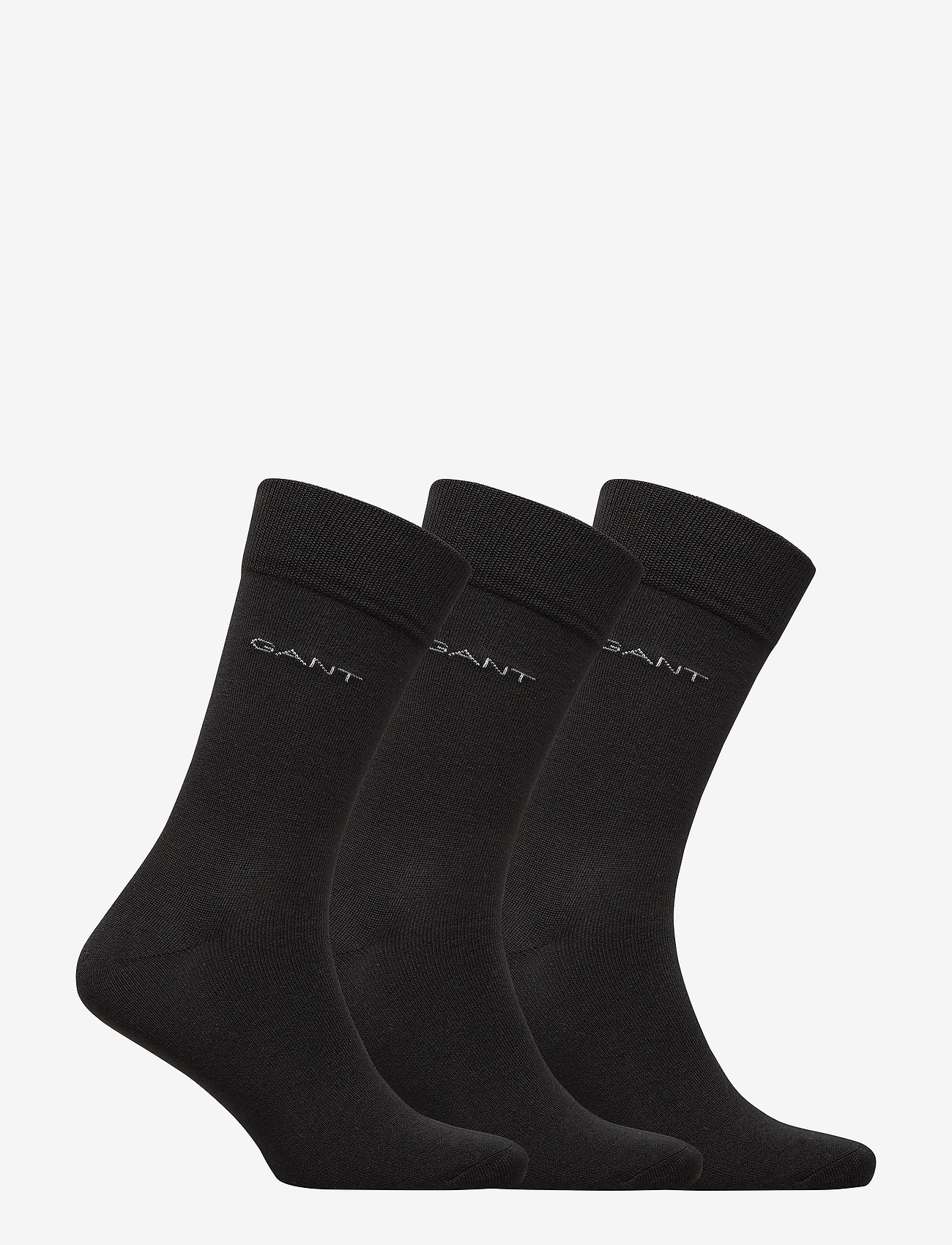 GANT - WOOL SOCKS 3-PACK - black - 1