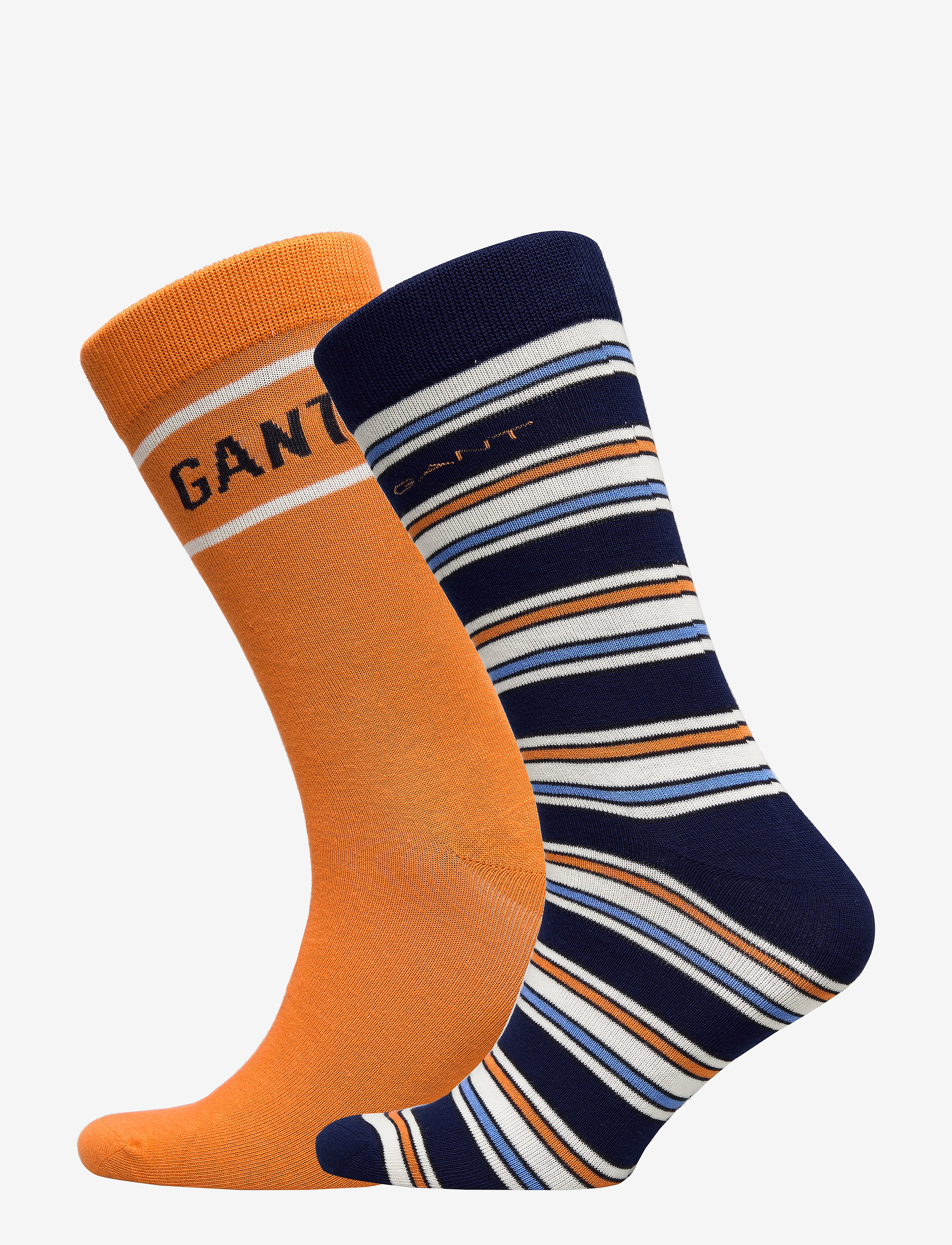 GANT - D1. STRIPE AND LOGO SOCK GIFTBOX - amberglow - 1