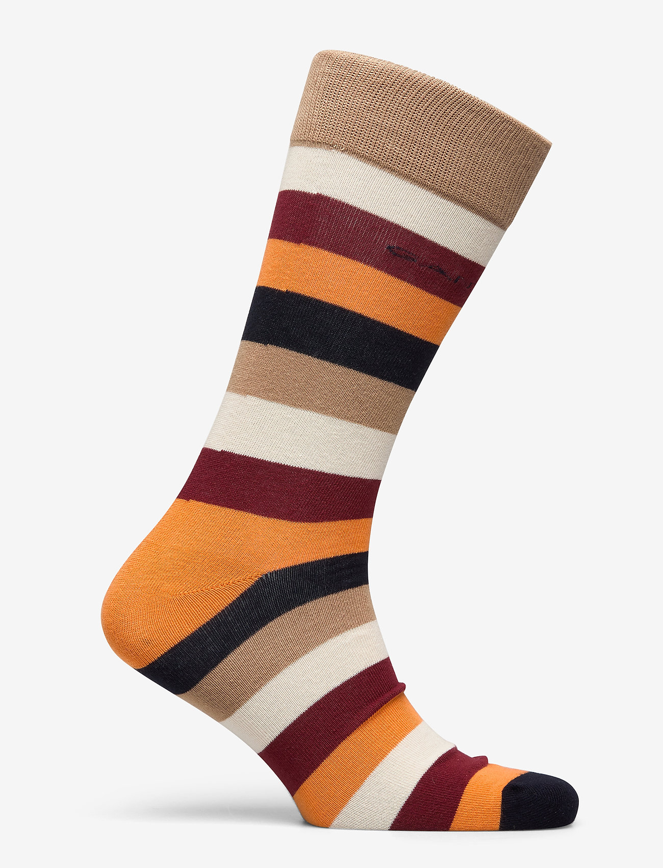 GANT - D1. MULTICOLOR BLOCKSTRIPE SOCK - amberglow - 1