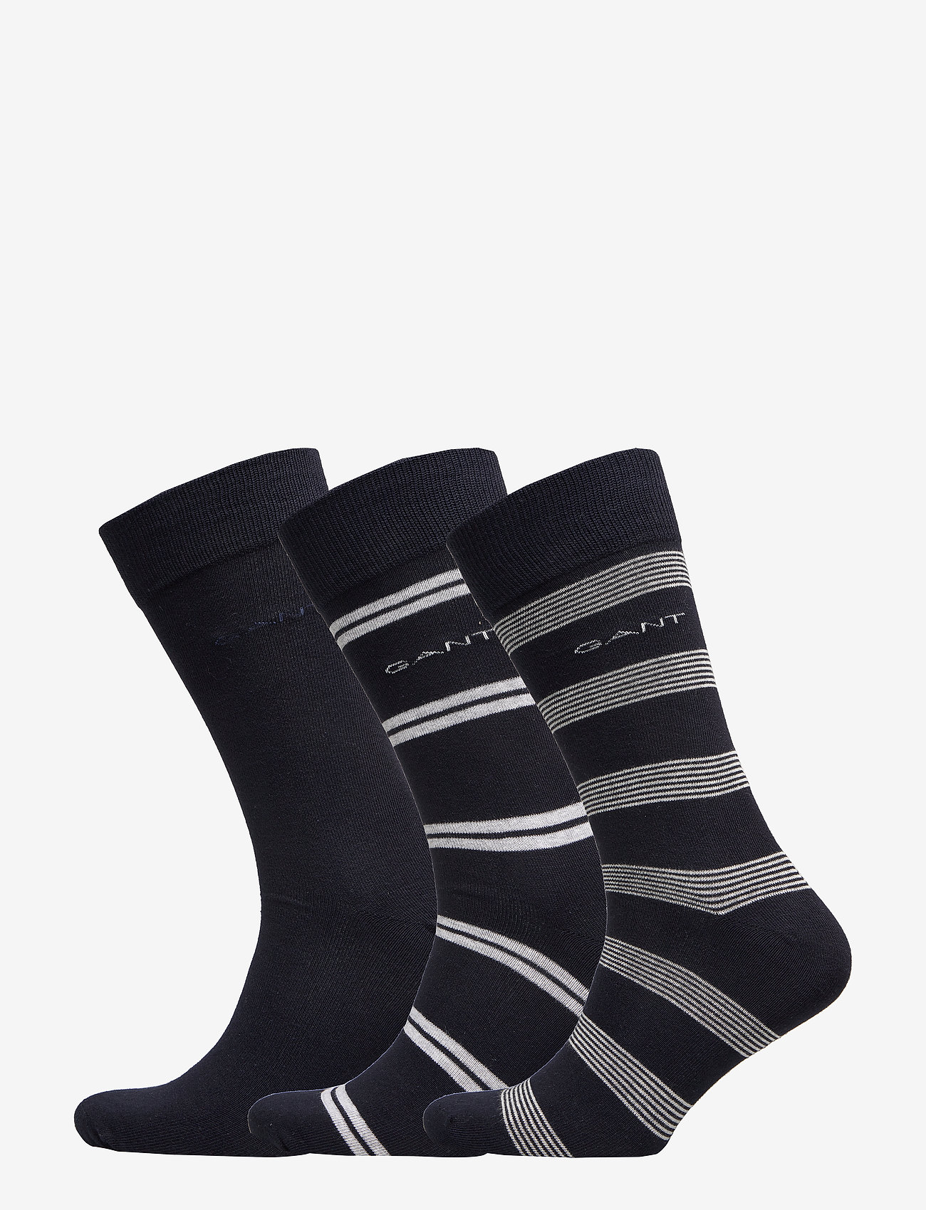 GANT - D1. 3 PACK MIXED SOCK - light grey melange - 0