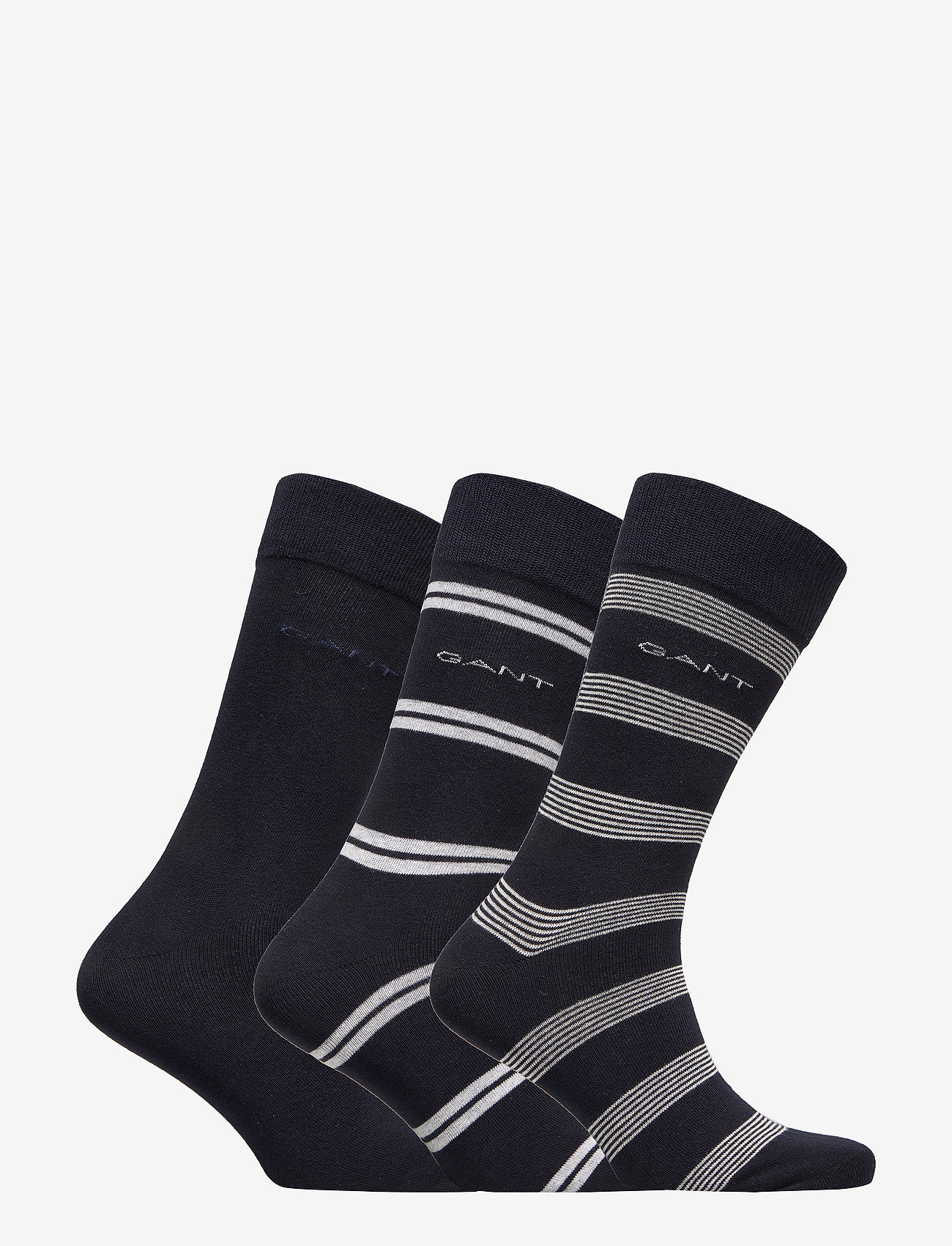 GANT - D1. 3 PACK MIXED SOCK - light grey melange - 1
