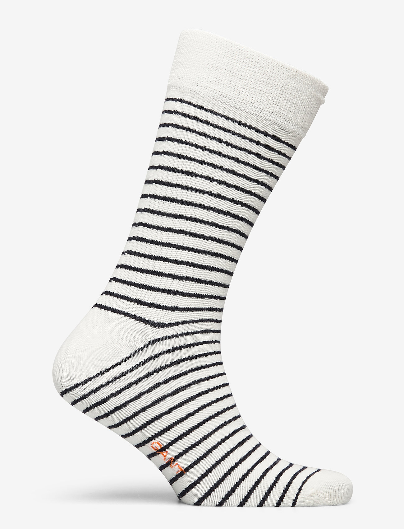 GANT - D1. 1  PACK STRIPED SOCK - eggshell - 1