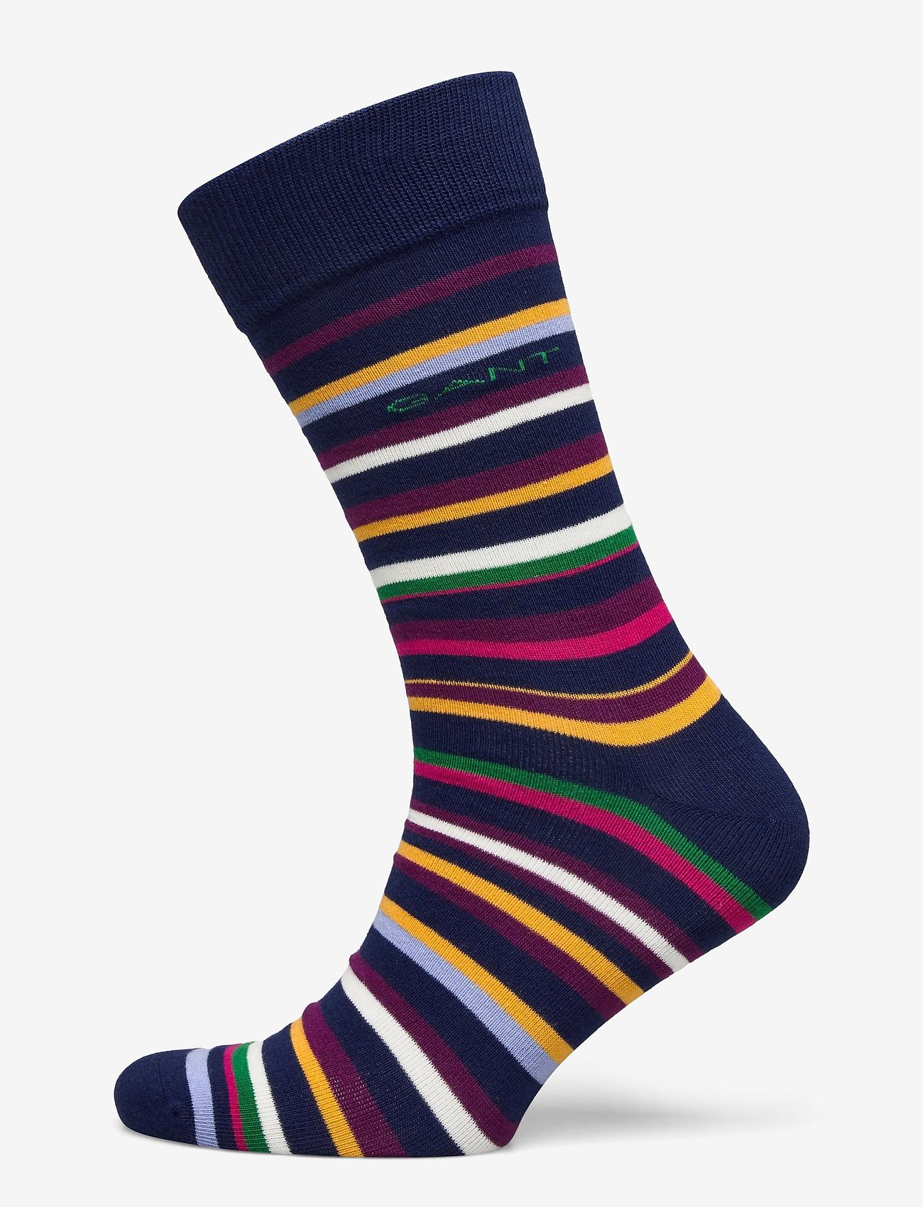 GANT - D1. SINGLE MULTI STRIPE SOCK - persian blue - 0
