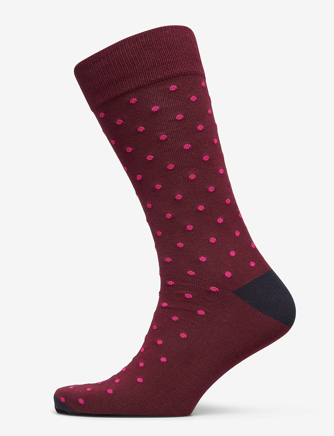 GANT - D1. CONTRAST DOT SOCKS 1-PACK - port red - 0