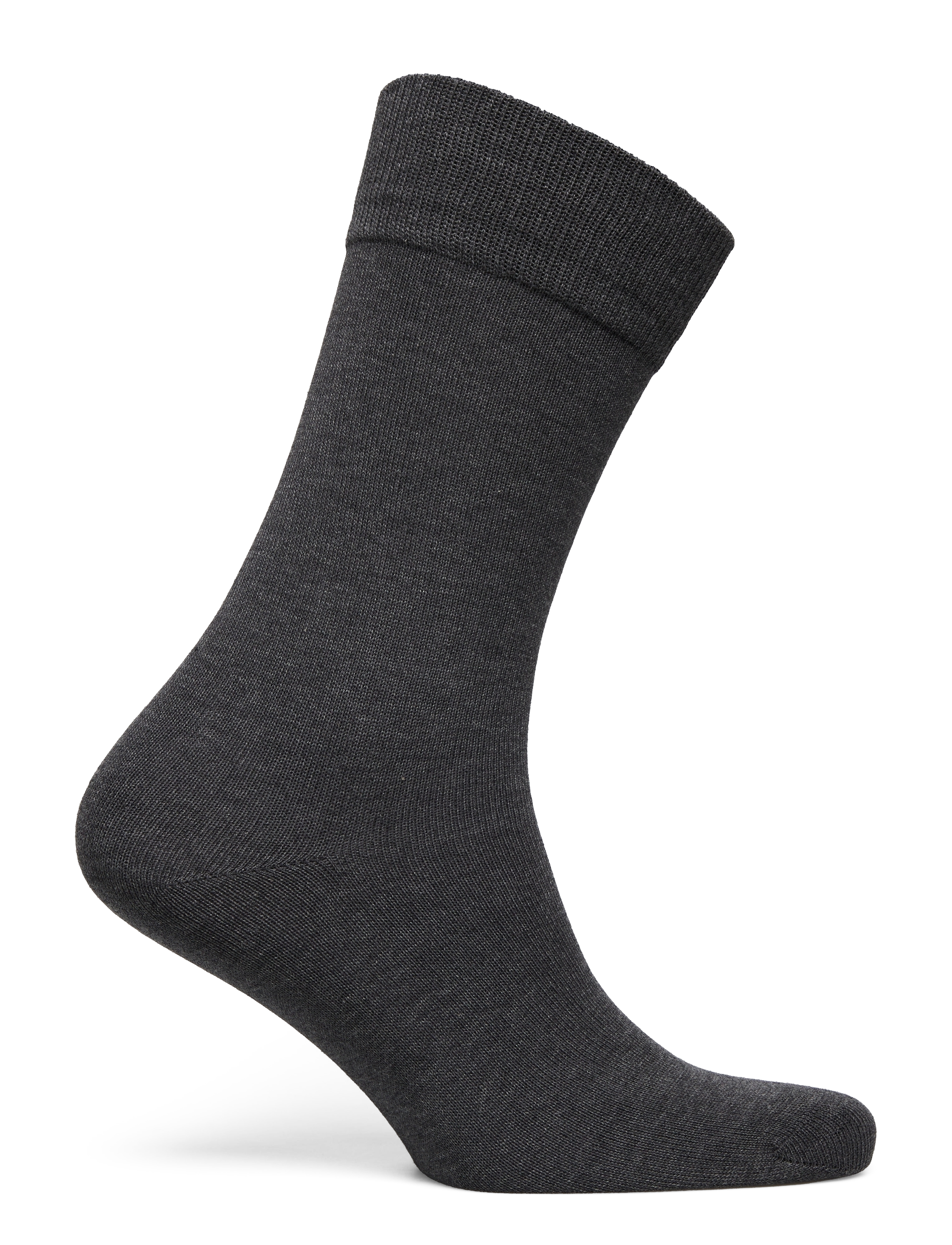 GANT - MERCERIZED COTTON SOCKS 3-PACK - charcoal melange - 3