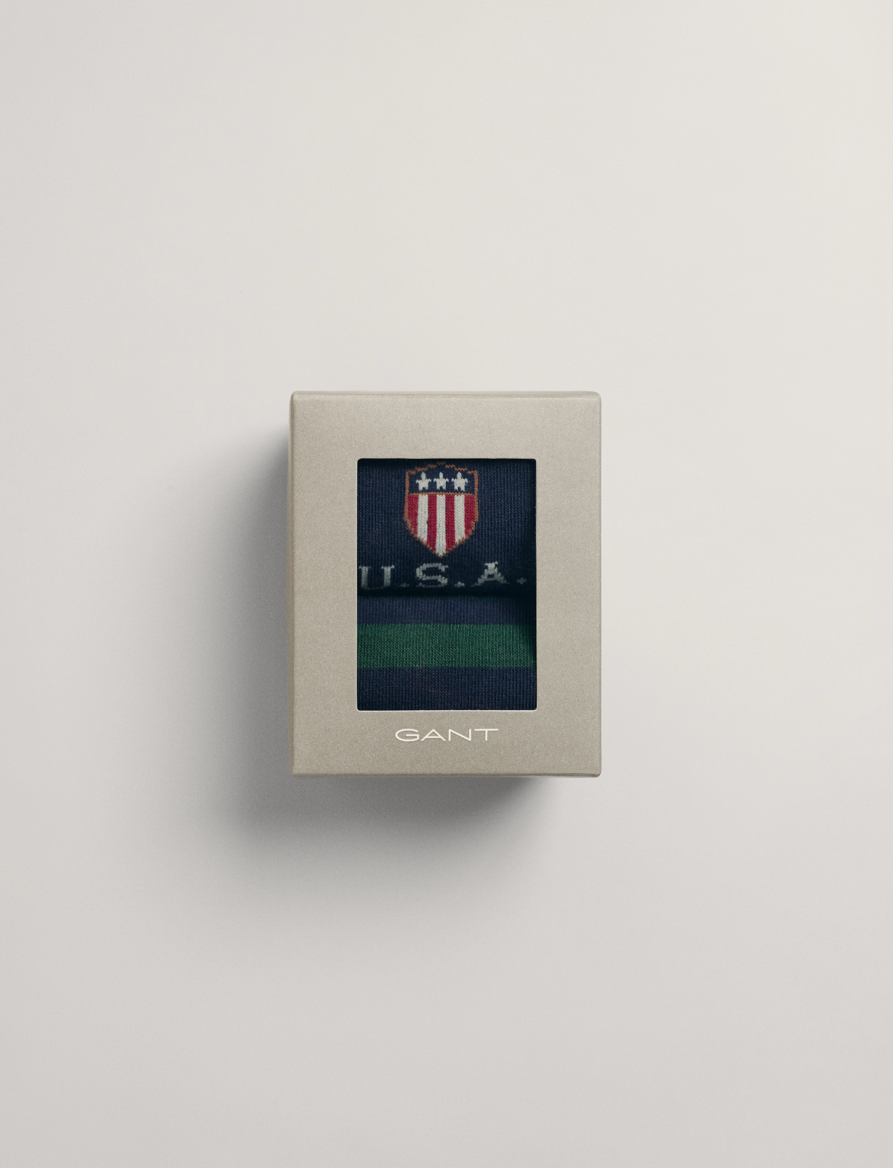 GANT - D1. SOCKS 2-PACK GIFT BOX - evening blue - 3