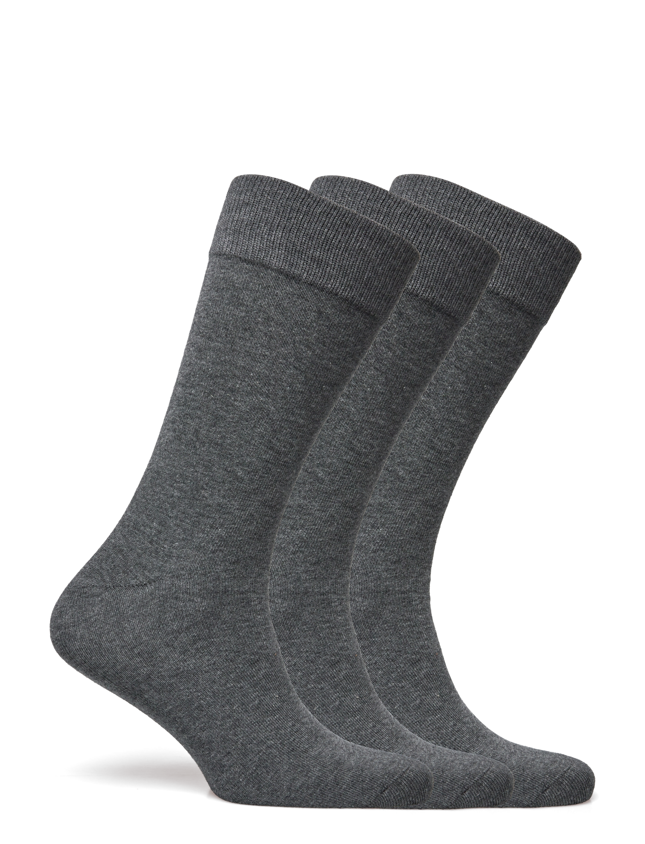 Gant - 3-Pack Socks - sokker - charcoal melange - 2