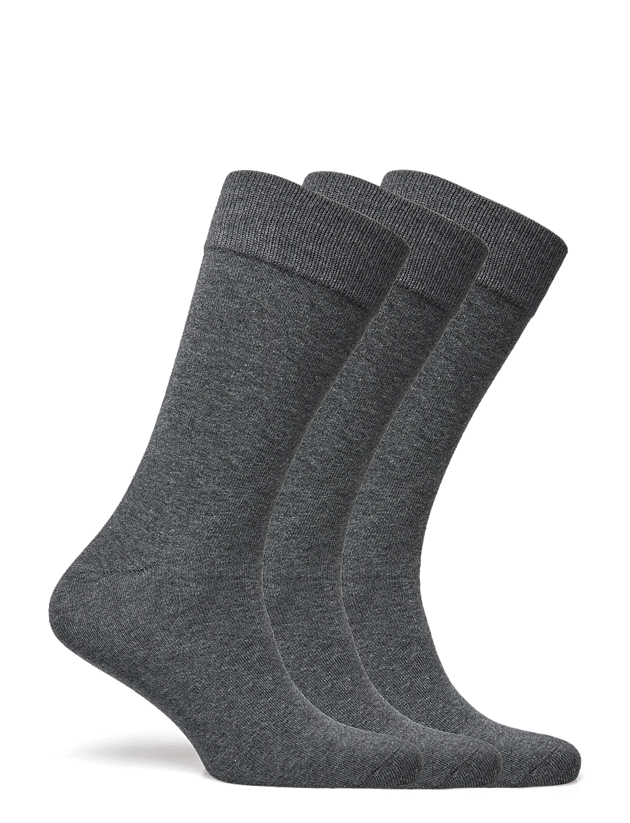 Gant - 3-Pack Socks - sokker - charcoal melange - 2