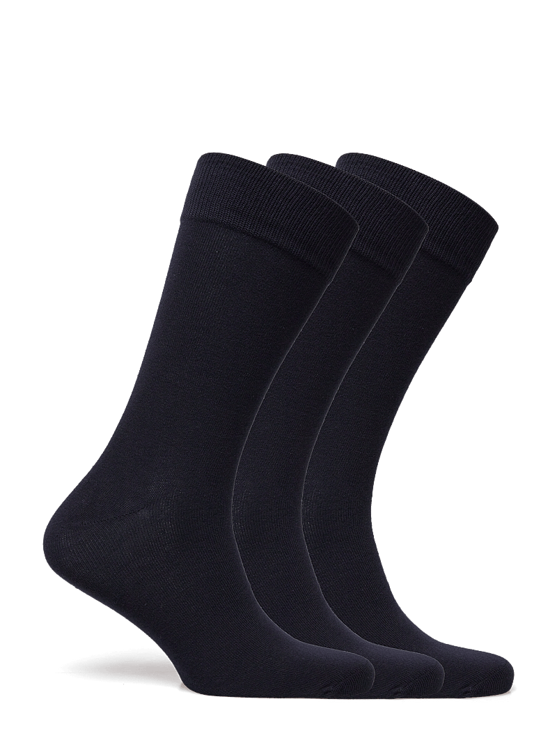 GANT - SOFT COTTON SOCKS 3-PACK - crew-socken - marine - 1