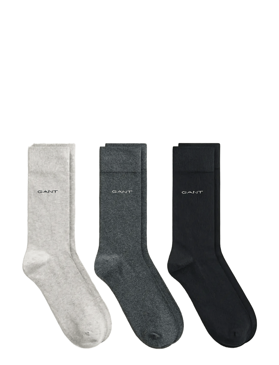 Gant - 3-Pack Socks - sokker - multicolor - 0