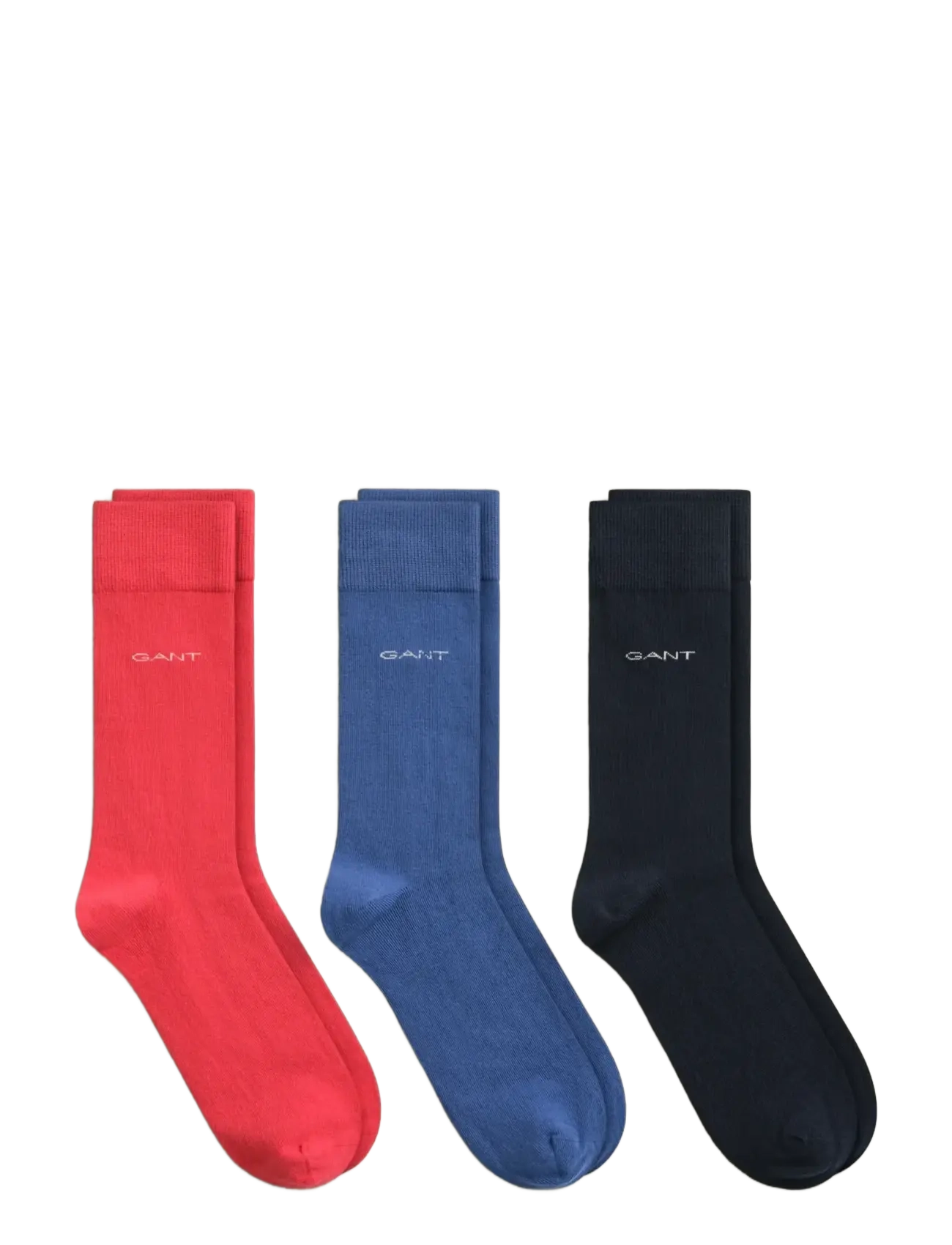 Gant - 3-Pack Socks - sokker - rose red - 0