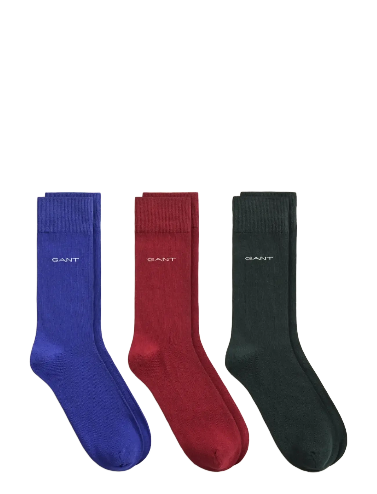 Gant 3-Pack Socks - Aluspesu - TARTAN GREEN / multi