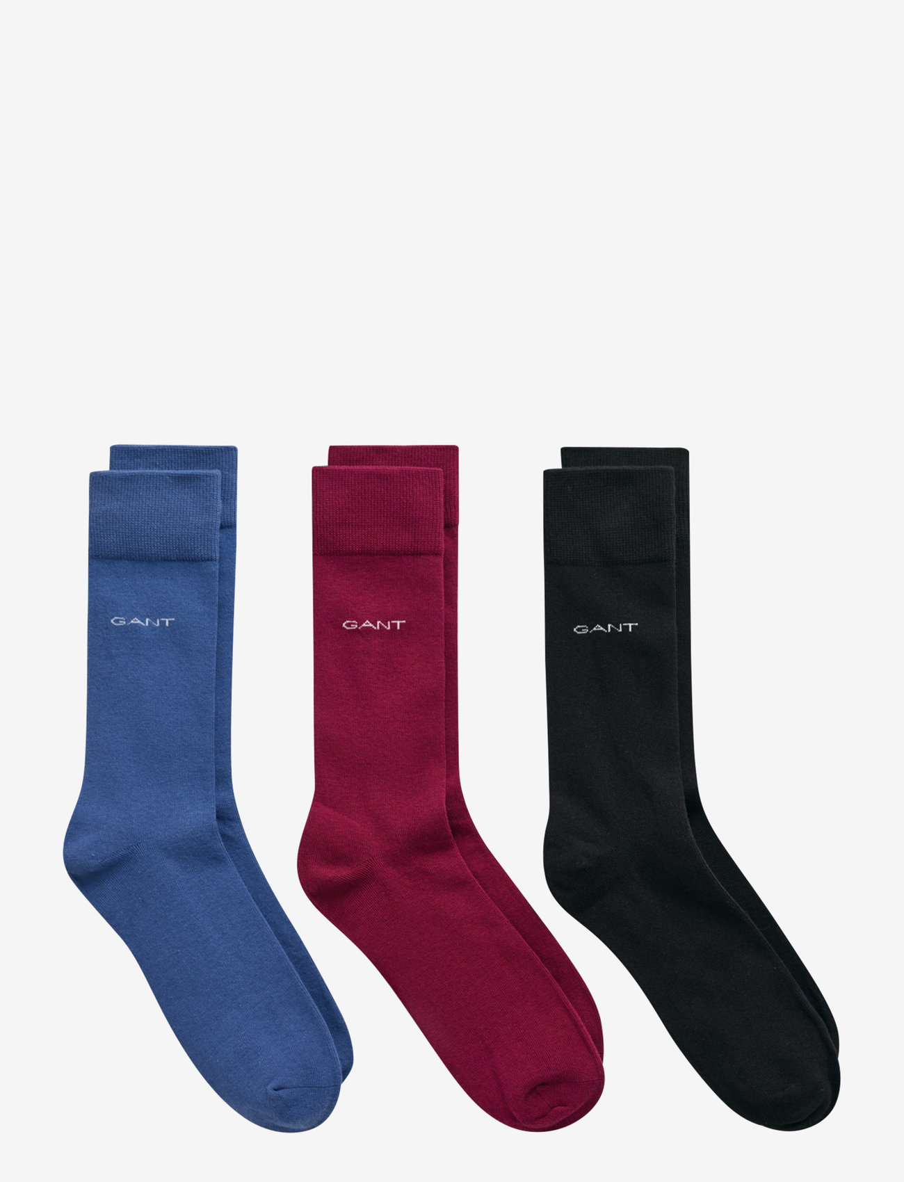 Gant - 3-Pack Socks - crew-socken - vintage blue - 0