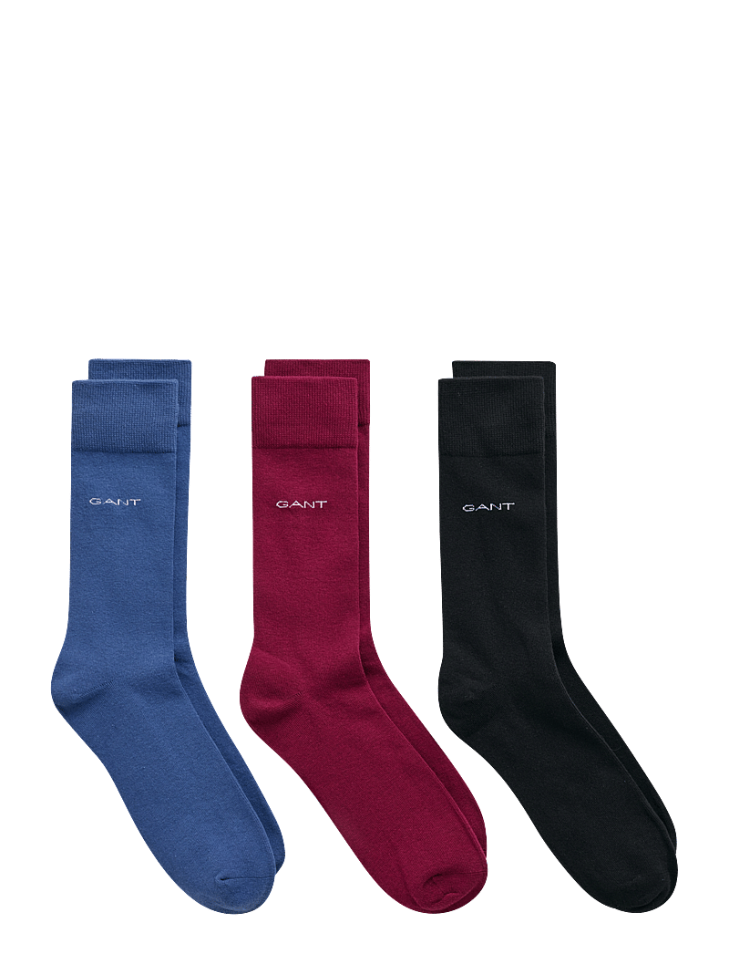 Gant - 3-Pack Socks - crew-socken - vintage blue - 0