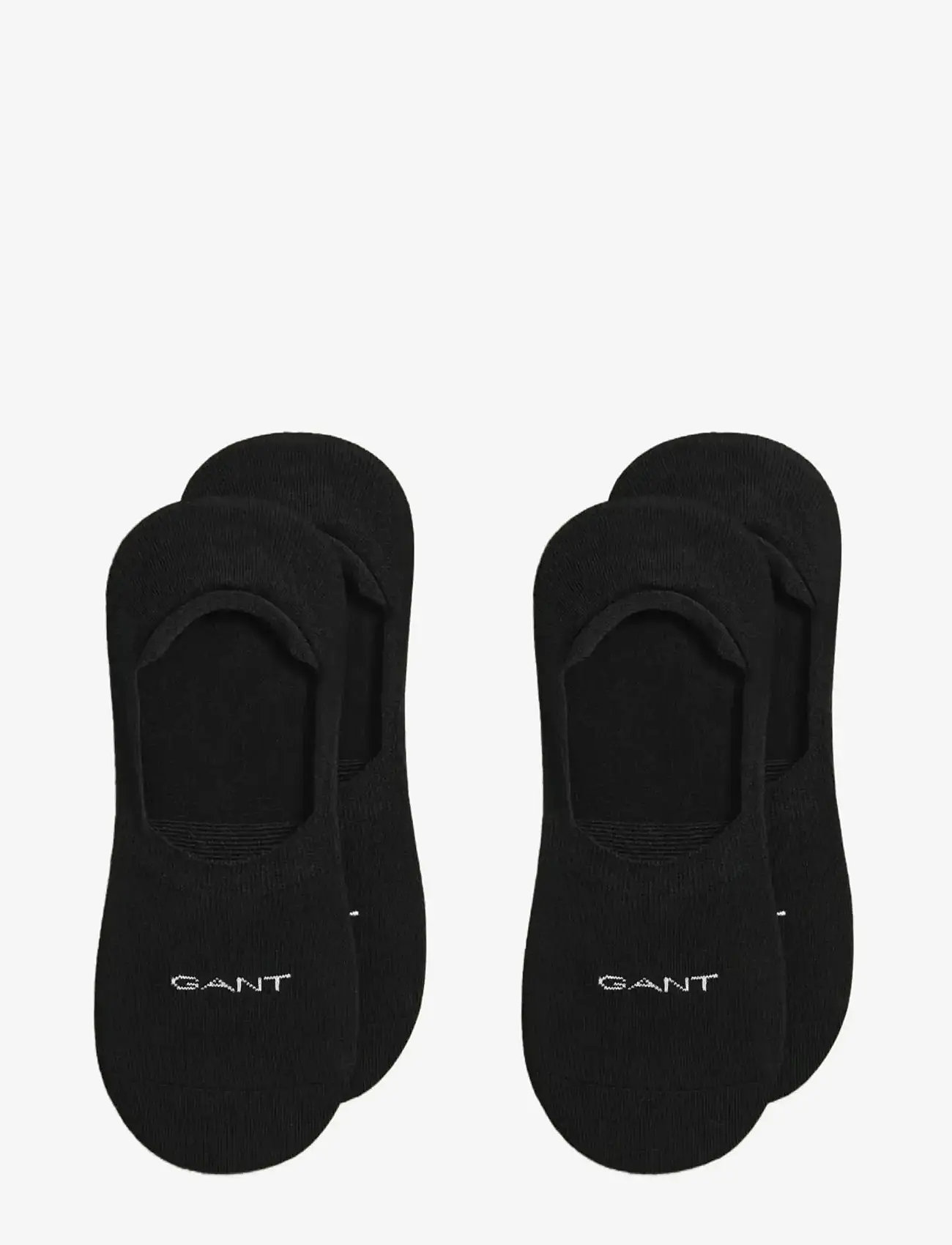GANT - INVISIBLE SOCKS 2-PACK - lühikesed sokid - black - 0