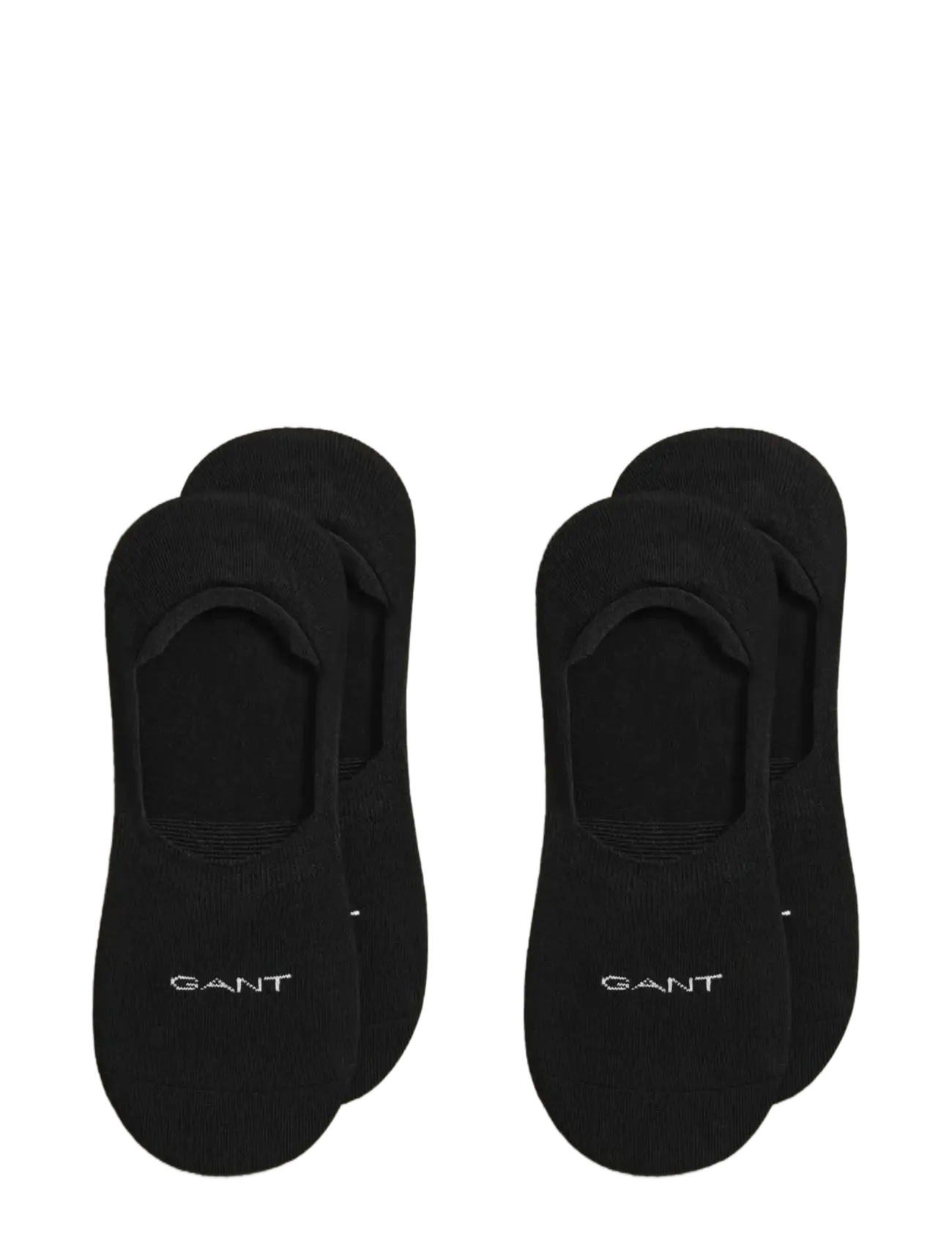 Gant INVISIBLE SOCKS 2-PACK - Undertøj - BLACK / black