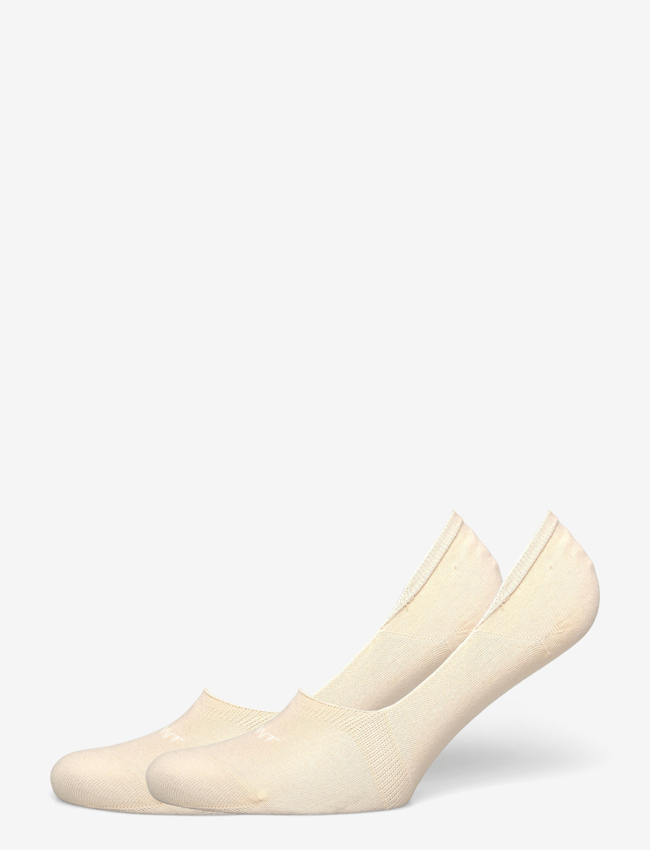 Gant - INVISIBLE SOCKS 2-PACK - lühikesed sokid - ivory white - 0