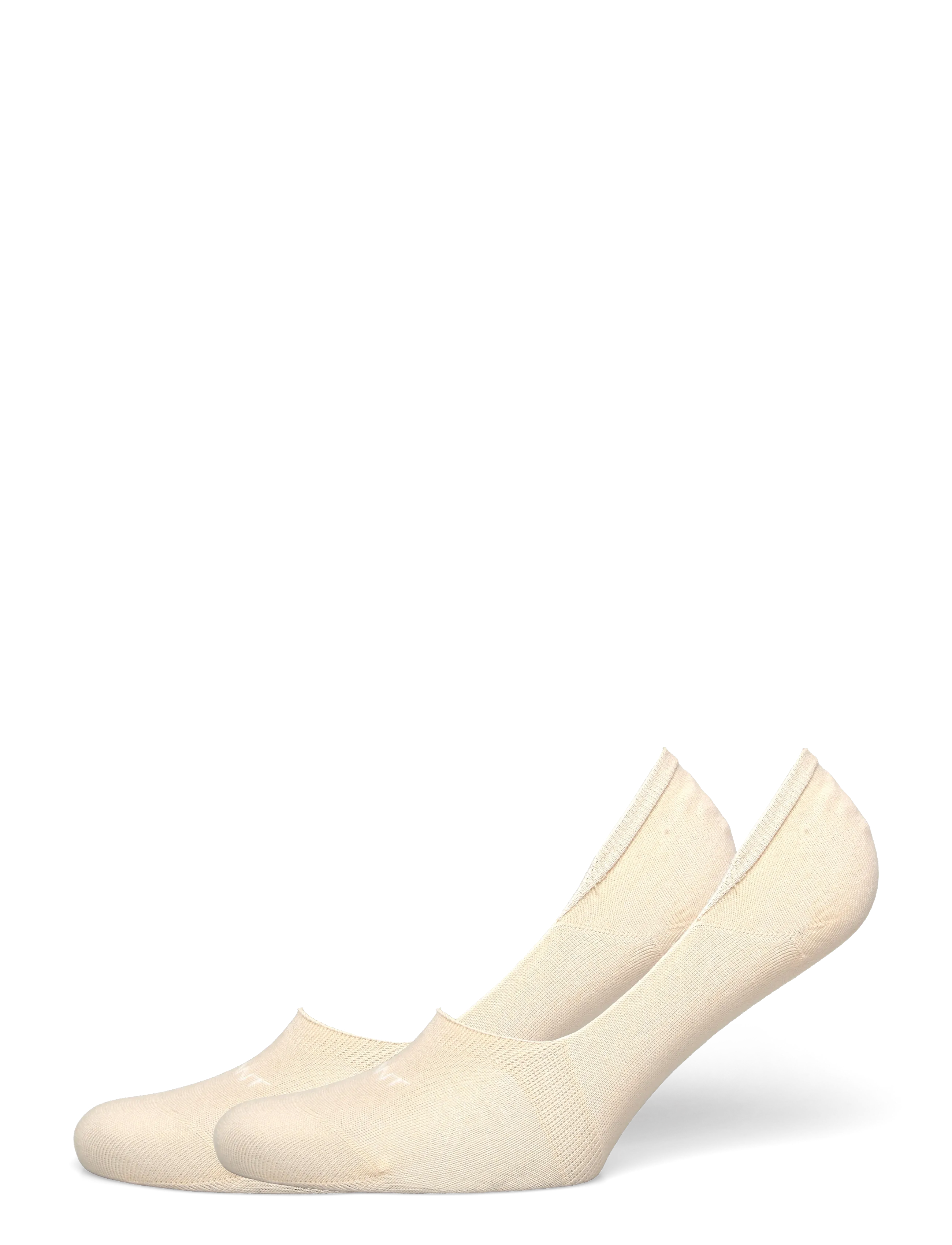 Gant INVISIBLE SOCKS 2-PACK - Undertøy - IVORY WHITE / cream