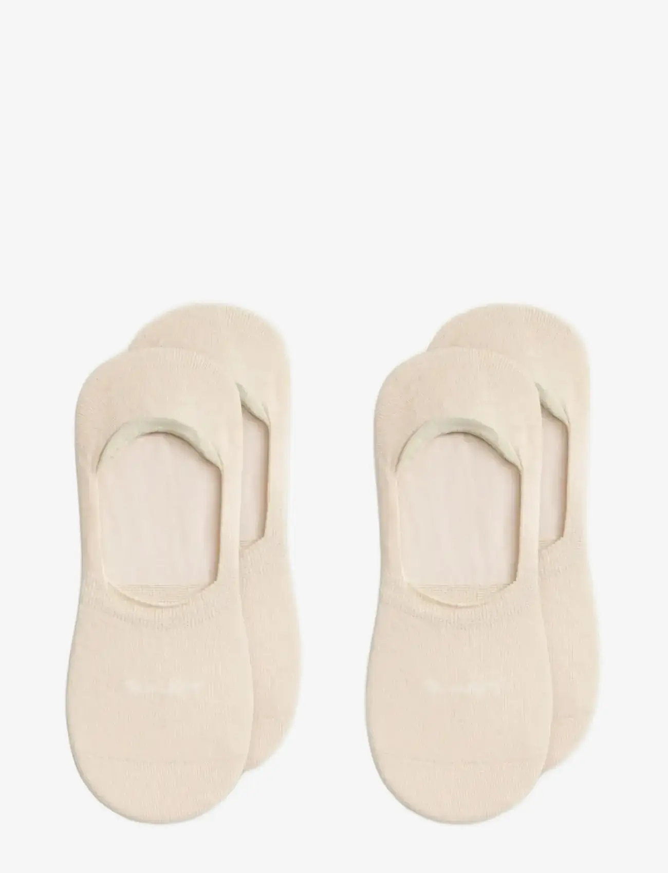 Gant - INVISIBLE SOCKS 2-PACK - lühikesed sokid - ivory white - 1