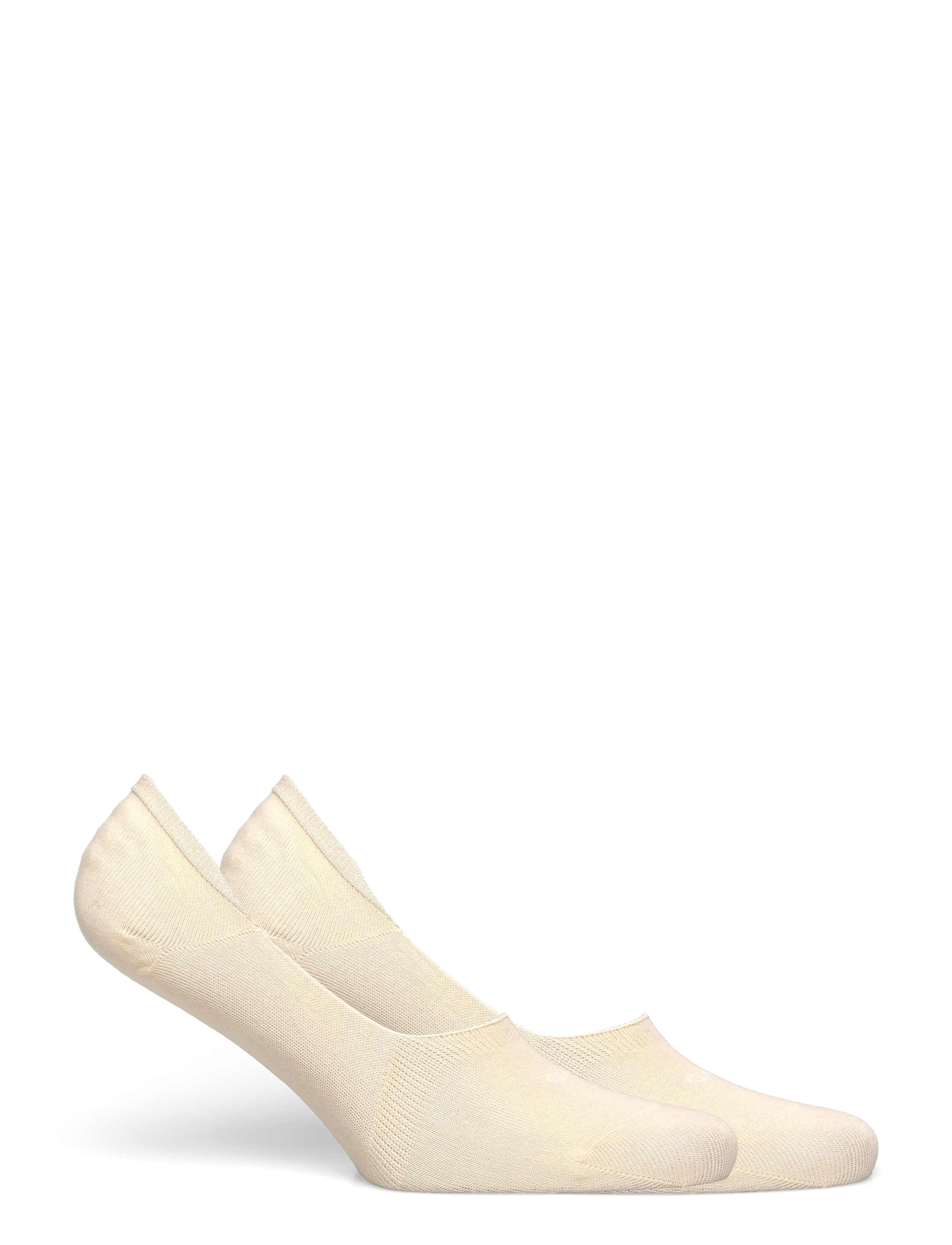 Gant - INVISIBLE SOCKS 2-PACK - ankelstrumpor - ivory white - 2