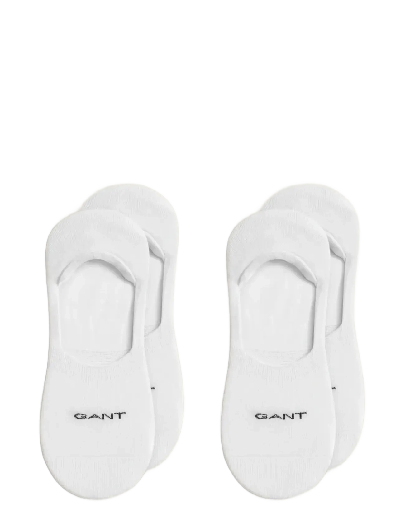 Gant - INVISIBLE SOCKS 2-PACK - ankelstrumpor - white - 1
