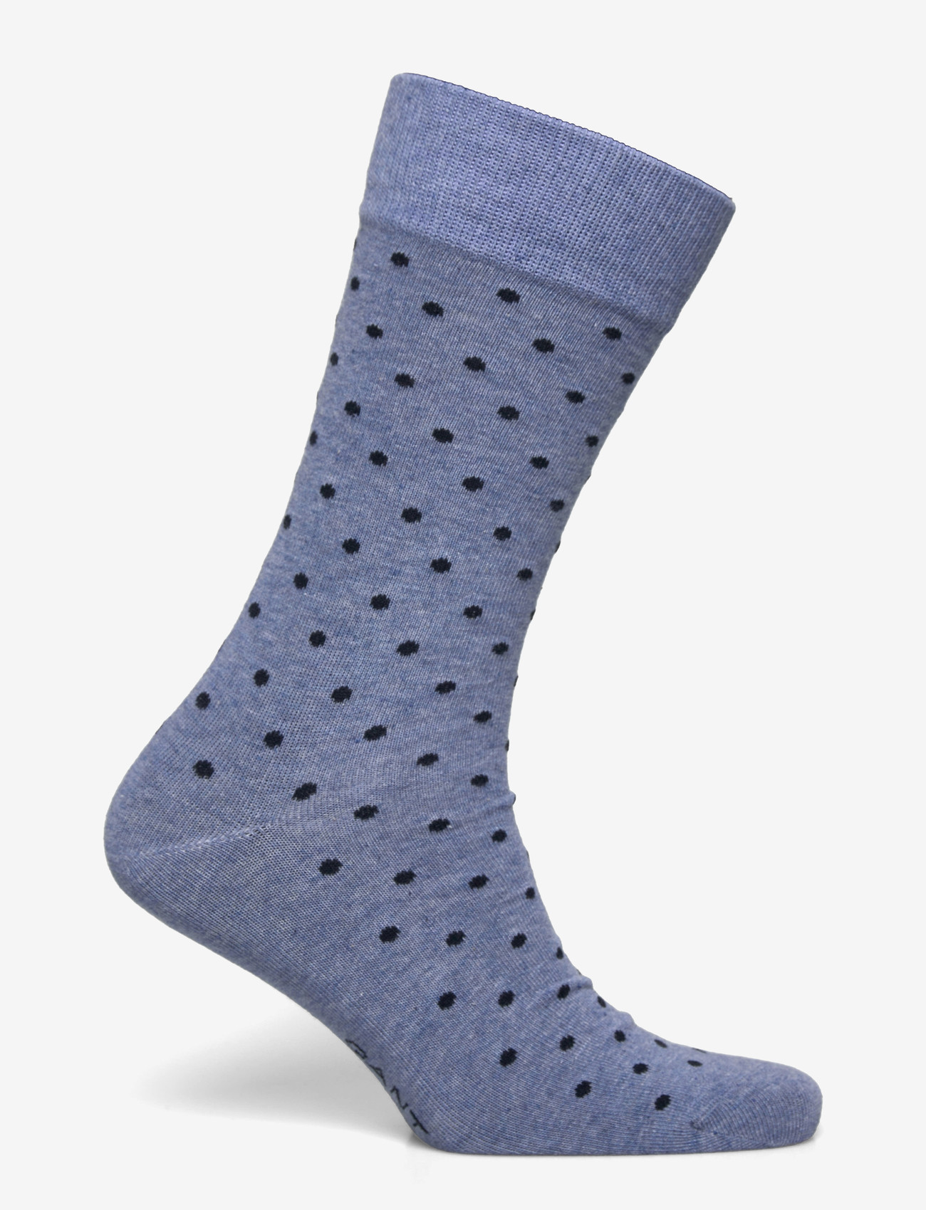 GANT - DOT AND SOLID SOCKS 2-PACK - laveste priser - denim blue melange - 1