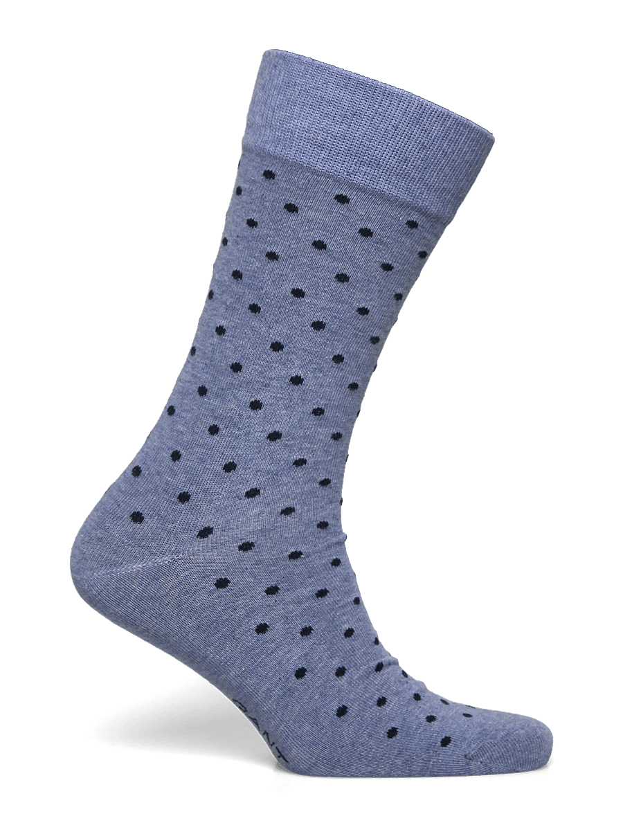 Gant - 2-Pack Mixed Socks - vanliga strumpor - denim blue melange - 1