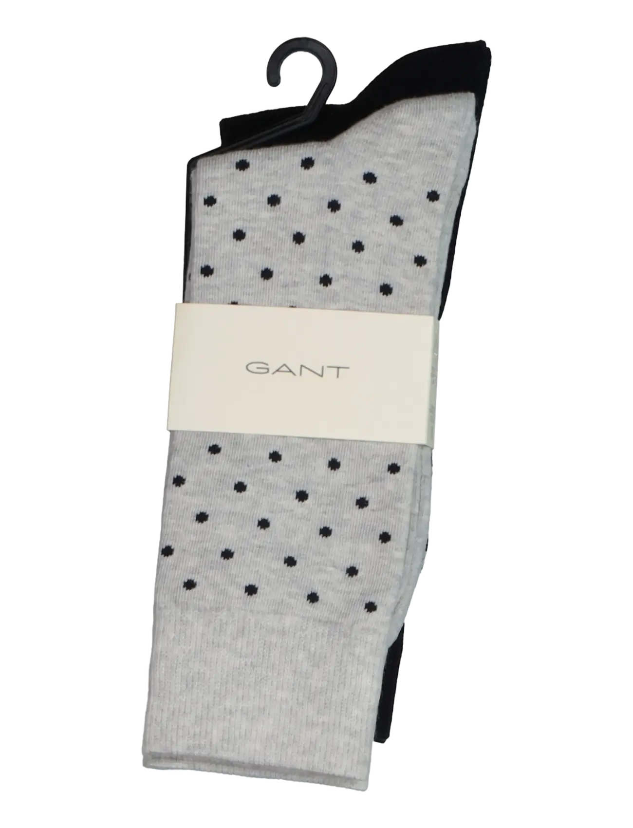 Gant 2-Pack Mixed Socks, 43-45, Grey, Sokker > Almindelige Sokker, Herre