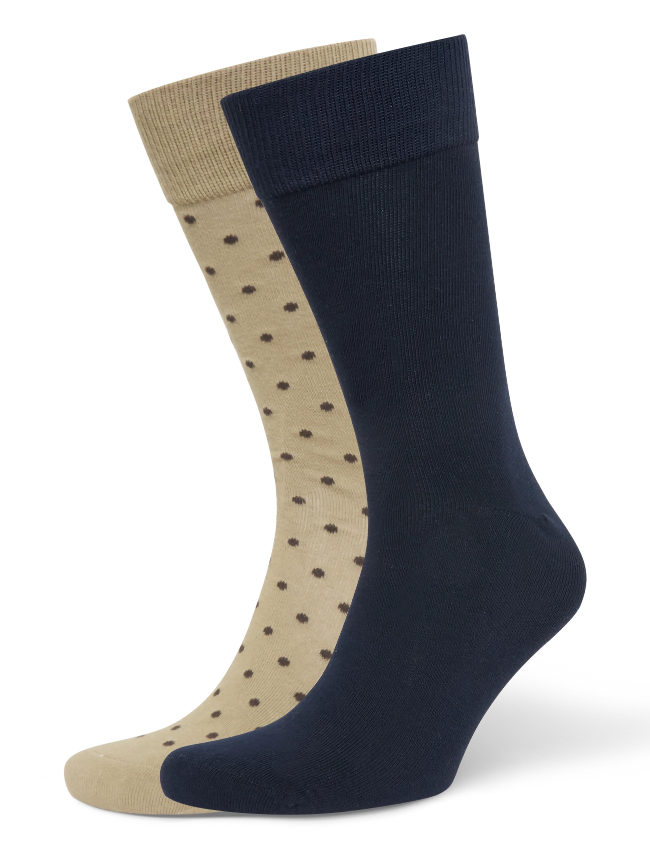 Gant 2-Pack Mixed Socks - Socken im Multipack - LIGHT TAUPE / beige